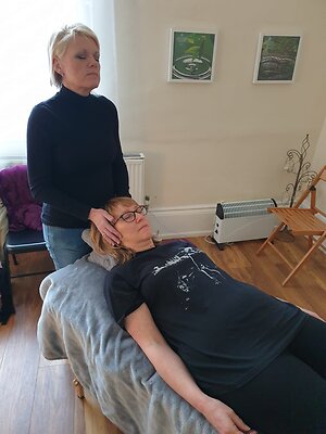 Reiki Training courses. alison & claire 1